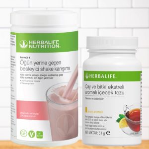 Herbalife Ahududu Shake ve Herbalife Limon Çay 50 Gr