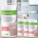 Herbalife Ahududu ve Beyaz Çikolatalı Aromalı Shake 4’lü Paket