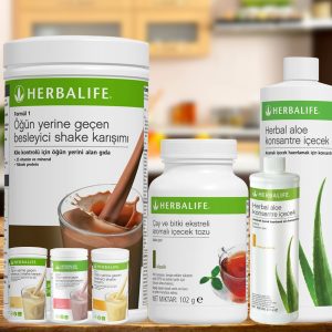 1 Aylık Herbalife Aşağı Kilo Kontrol Seti
