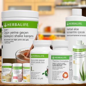 Herbalife Aşağı Kilo Kontrol Seti 3 Thermo Complete ile Güçlendirilmiş Paket