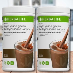 Herbalife Çikolatalı Shake 2'li Set