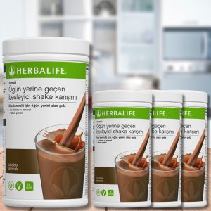Herbalife Çikolatalı Aromalı Shake 4’lü Paket