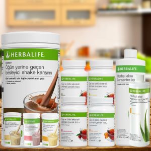 Herbalife İdeal Kahvaltı Seti Shake, Aloe Vera, Çay İle Güne Zinde Başla