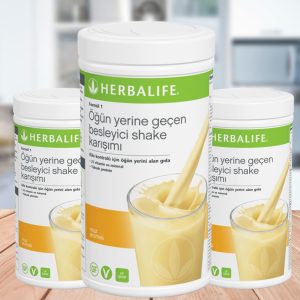 Herbalife Formül 1 Shake Muz Aromalı 3’lü Set