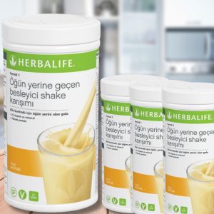 Herbalife Muzlu Aromalı Shake 4'lü Paket