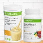 Herbalife Muzlu Shake ve Herbalife Limonlu Çay 51 Gr