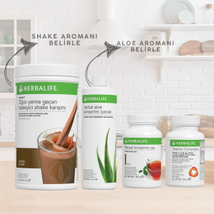 Herbalife Aşağı Kilo Kontrol Seti 6 Maksimum Sonuç Paketi